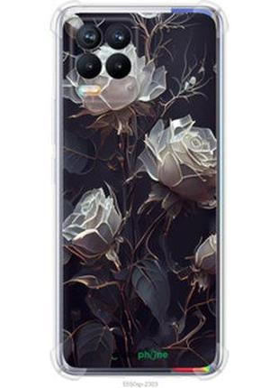 Чехол на realme 8 розы 2 "5550sp-2303-2448"
