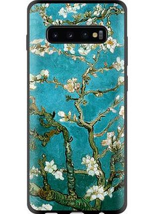 Чехол на samsung galaxy s10 plus винсент ван гог. сакура "841b-1649-2448"