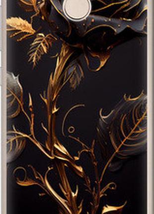 Чехол на xiaomi redmi 3x роза 3 "5552u-441-2448"