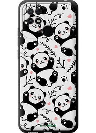 Чехол на xiaomi poco c40 панды "4318b-2701-2448"