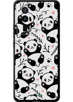 Чехол на xiaomi redmi k60 панды "4318b-2973-2448"