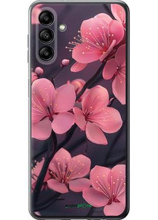 Чехол на samsung galaxy a04s пурпурная сакура "6075u-2877-2448"