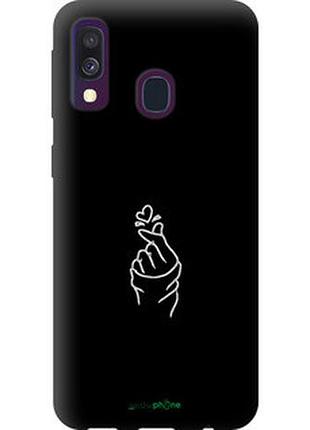 Чехол на samsung galaxy a40 2019 a405f love you "4298b-1672-2448"