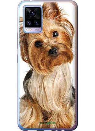 Чехол на vivo v20 йоркширский терьер с хвостиком "930u-2127-2448"