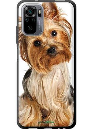 Чехол на xiaomi redmi note 10 йоркширский терьер с хвостиком "930b-2277-2448"