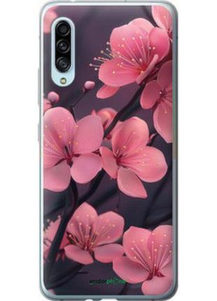 Чохол на samsung galaxy a90 5g пурпурова сакура "6075u-1800-2448"