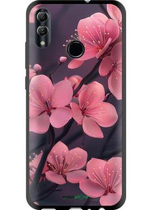 Чехол на huawei honor 10 lite пурпурная сакура "6075b-1618-2448"