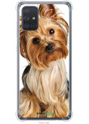 Чехол на samsung galaxy a71 2020 a715f йоркширский терьер с хвостиком "930sp-1826-2448"