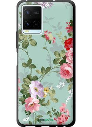 Чохол на vivo y21 квіткові шпалери 2 "862b-669-2448"