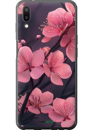 Чехол на meizu e3 пурпурная сакура "6075u-1518-2448"