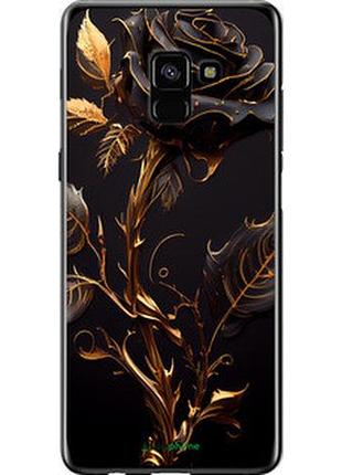 Чехол на samsung galaxy a8 plus 2018 a730f роза 3 "5552t-1345-2448"