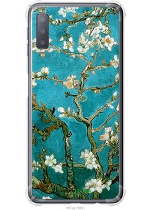 Чехол на samsung galaxy a7 (2018) a750f винсент ван гог. сакура "841sp-1582-2448"