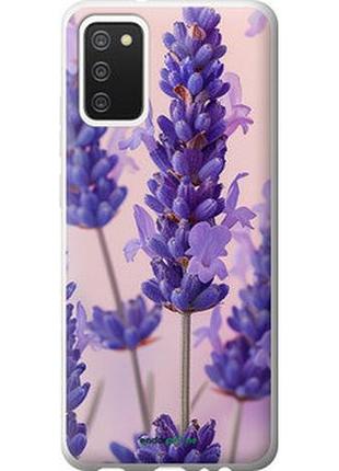 Чехол на samsung galaxy a02s a025f лаванда "6037t-2203-2448"