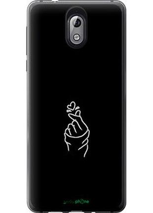 Чехол на nokia 3.1 love you "4298u-1530-2448"