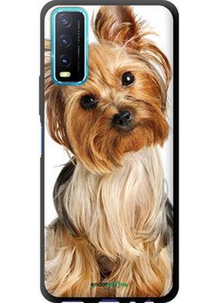 Чехол на vivo y20 йоркширский терьер с хвостиком "930b-2078-2448"