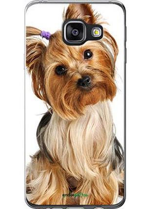 Чехол на samsung galaxy a3 (2016) a310f йоркширский терьер с хвостиком "930t-159-2448"