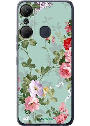 Чехол на infinix hot 12 pro цветочные обои 2 "862u-2868-2448"