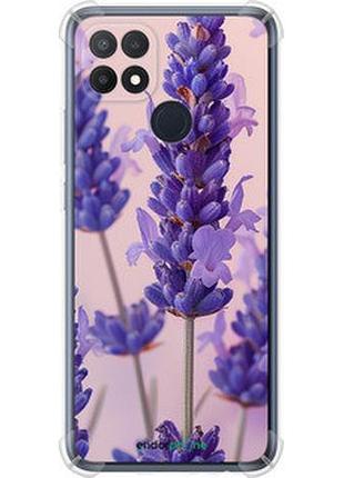 Чехол на oppo a15 лаванда "6037sp-2119-2448"