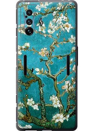 Чехол на xiaomi poco f4 gt винсент ван гог. сакура "841u-2958-2448"
