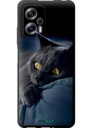 Чохол на xiaomi redmi k50i димчастий кіт "825b-3863-2448"