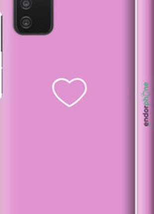 Чехол на samsung galaxy a03s a037f сердце 2 "4863m-2381-2448"