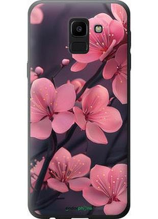 Чохол на samsung galaxy j6 2018 пурпурова сакура "6075t-1486-2448"