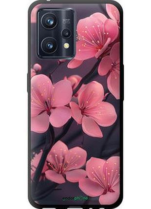 Чехол на realme 9 пурпурная сакура "6075b-2866-2448"