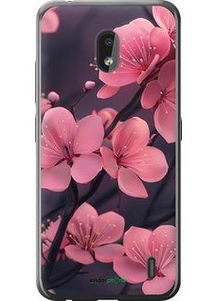 Чохол на nokia 2.2 пурпурова сакура "6075u-1706-2448"
