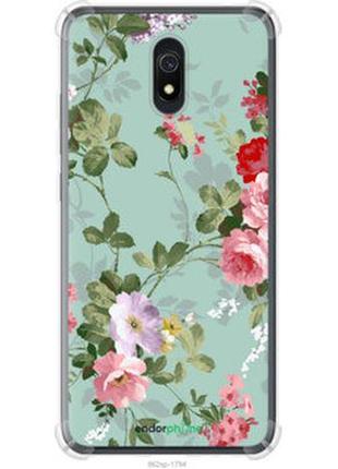 Чехол на xiaomi redmi 8a цветочные обои 2 "862sp-1794-2448"