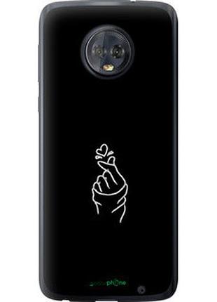 Чехол на motorola moto g6 plus love you "4298u-976-2448"