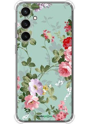 Чехол на samsung galaxy s23 fe цветочные обои 2 "862sp-3136-2448"