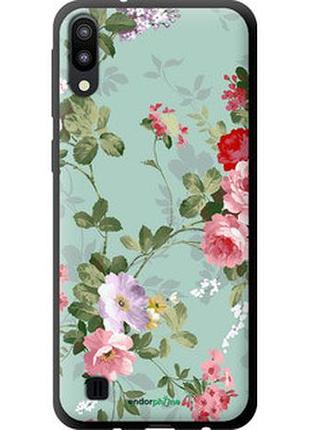 Чехол на samsung galaxy m10 цветочные обои 2 "862b-1661-2448"
