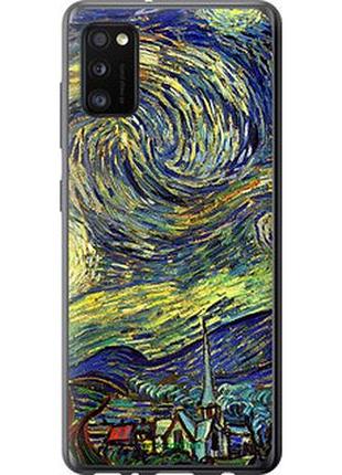 Чехол на samsung galaxy a41 a415f винсент ван гог. звёздная ночь "163t-1886-2448"
