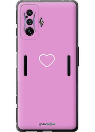 Чехол на xiaomi poco f4 gt сердце 2 "4863u-2958-2448"