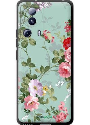 Чехол на xiaomi 13 lite цветочные обои 2 "862b-3017-2448"