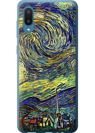 Чехол на samsung galaxy a02 a022g винсент ван гог. звёздная ночь "163t-2260-2448"