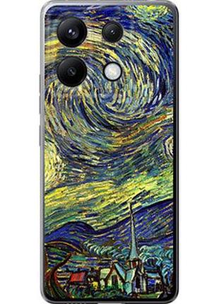 Чохол на xiaomi poco x6 вінсент ван гог. зоряна ніч "163u-3678-2448"