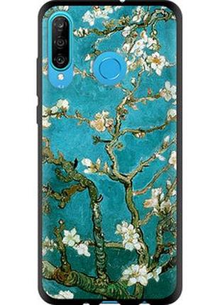 Чехол на huawei p30 lite винсент ван гог. сакура "841b-1651-2448"