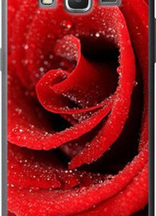 Чехол на samsung galaxy grand prime g530h красная роза "529t-74-2448"