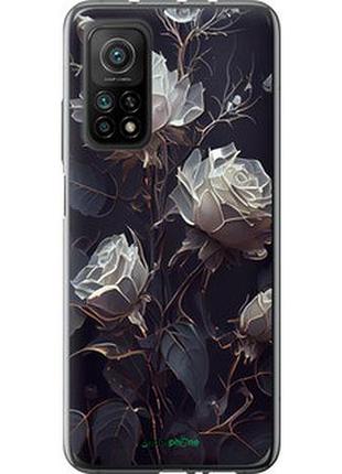Чехол на xiaomi mi 10t pro розы 2 "5550u-2679-2448"