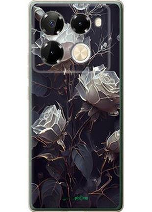 Чехол на infinix note 40 pro+ 5g розы 2 "5550u-3801-2448"