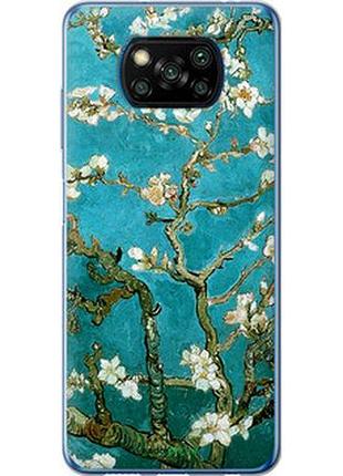 Чохол на xiaomi poco x3 вінсент ван гог. сакура "841t-2073-2448"