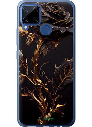 Чехол на realme c15 роза 3 "5552u-2063-2448"