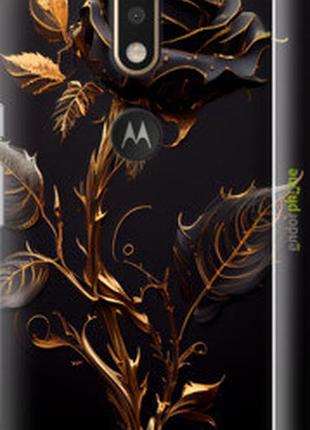 Чехол на motorola moto g4 роза 3 "5552m-511-2448"