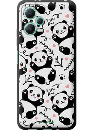 Чехол на xiaomi poco x5 5g панды "4318b-3016-2448"