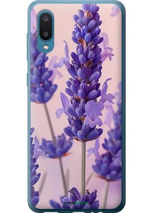 Чехол на samsung galaxy a02 a022g лаванда "6037t-2260-2448"