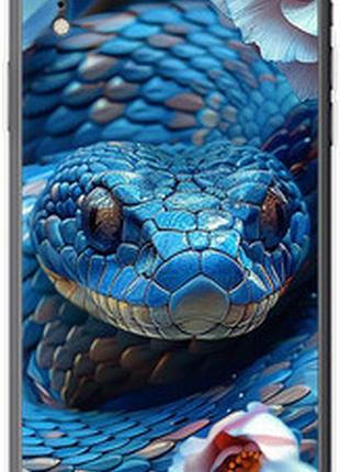 Чехол на iphone xr blue snake "6079sp-1560-2448"
