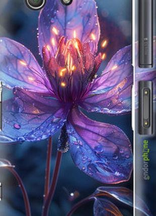Чехол на sony xperia z3 compact d5803 магический цветок "6038c-277-2448"