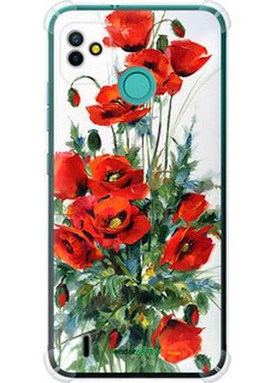 Чехол на tecno pop 5 bd2p маки "523sp-2412-2448"