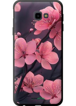 Чохол на samsung galaxy j4 plus 2018 пурпурова сакура "6075b-1594-2448"